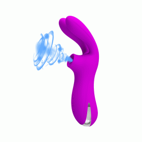 Pretty Love Ralap vibrator sa 7 vibracija i 7 funkcija usisavanja  BI 14601-3